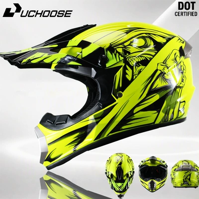 Motorcycle Safety Supplies – sun-protective riding helmet - yellow-mummy-s