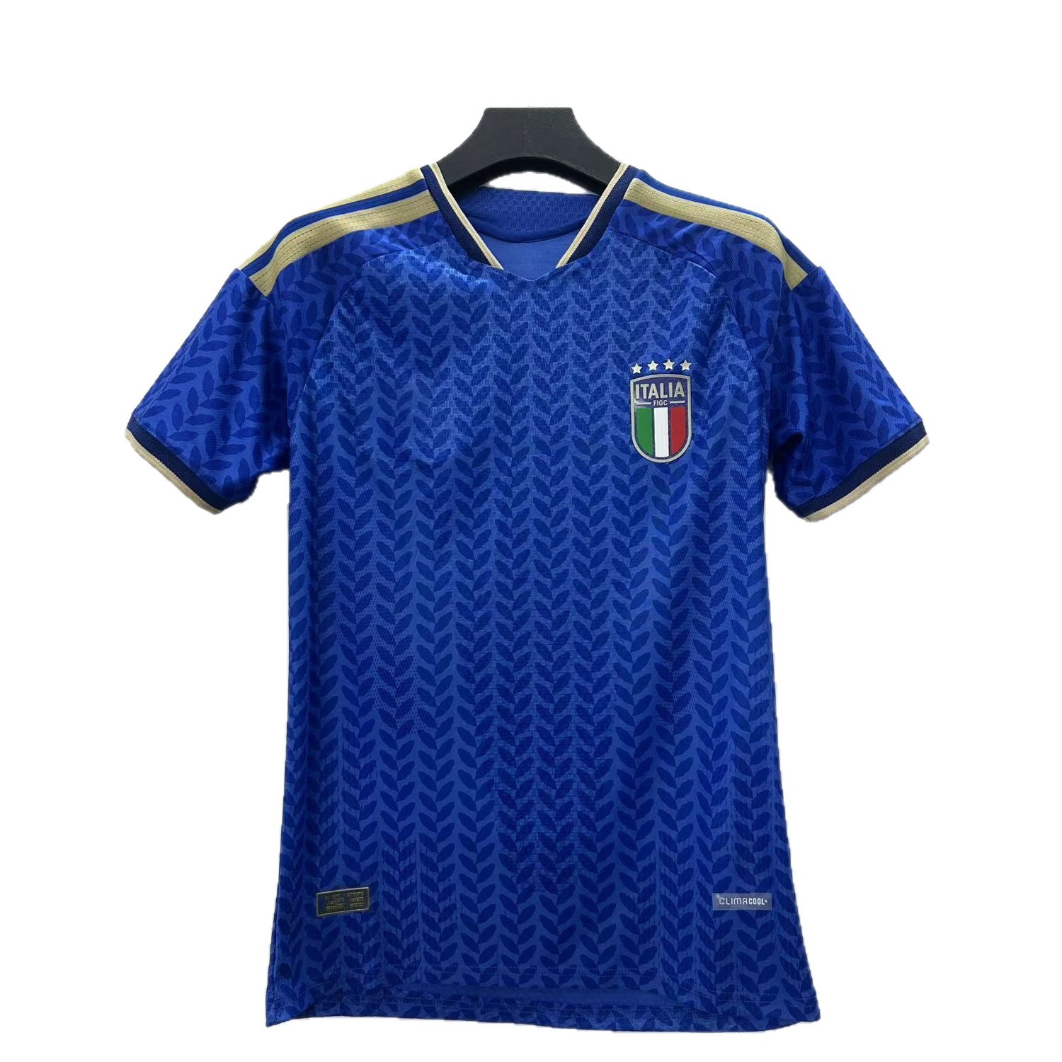 Al por mayor 2627 camiseta de casa de la Copa del Mundo de Italia versión de jugadores de fútbol Chiesa Bacho camiseta de fanáticos versión de camiseta