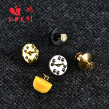 金属蝴蝶结扣 刺马针铜铁饰品配件 金属纽扣 圆形辅料高级