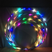 LED Colorful Fitness Circle Sport Hoop Loose Weight Home Ind