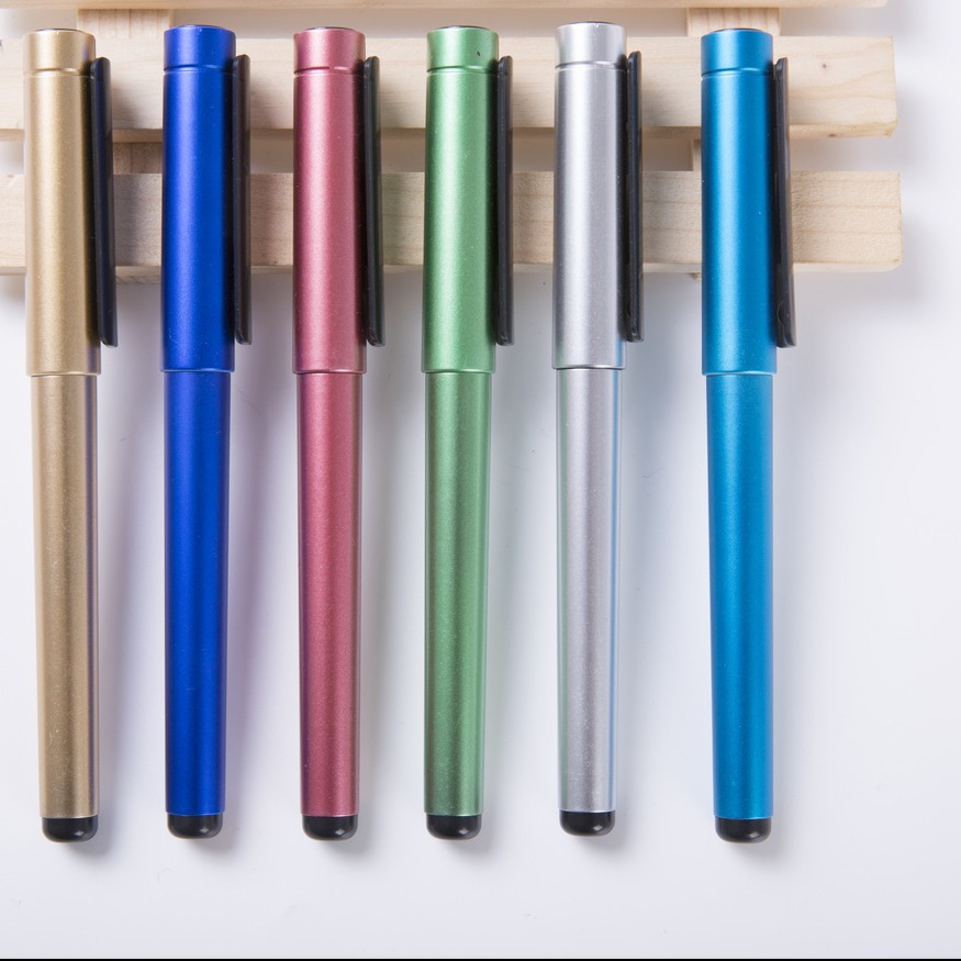 Nuevo bolígrafo publicitario personalizado LOGO bolígrafo de agua de carbono bolígrafo neutro personalizado bolígrafo de código QR bolígrafo de firma de agua