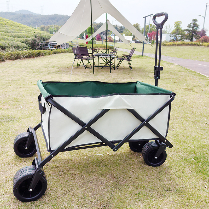 屋外折り畳み露店車キャンプカー遠足手ミニタイプ携帯トレーラーピクニックレバーカート|undefined