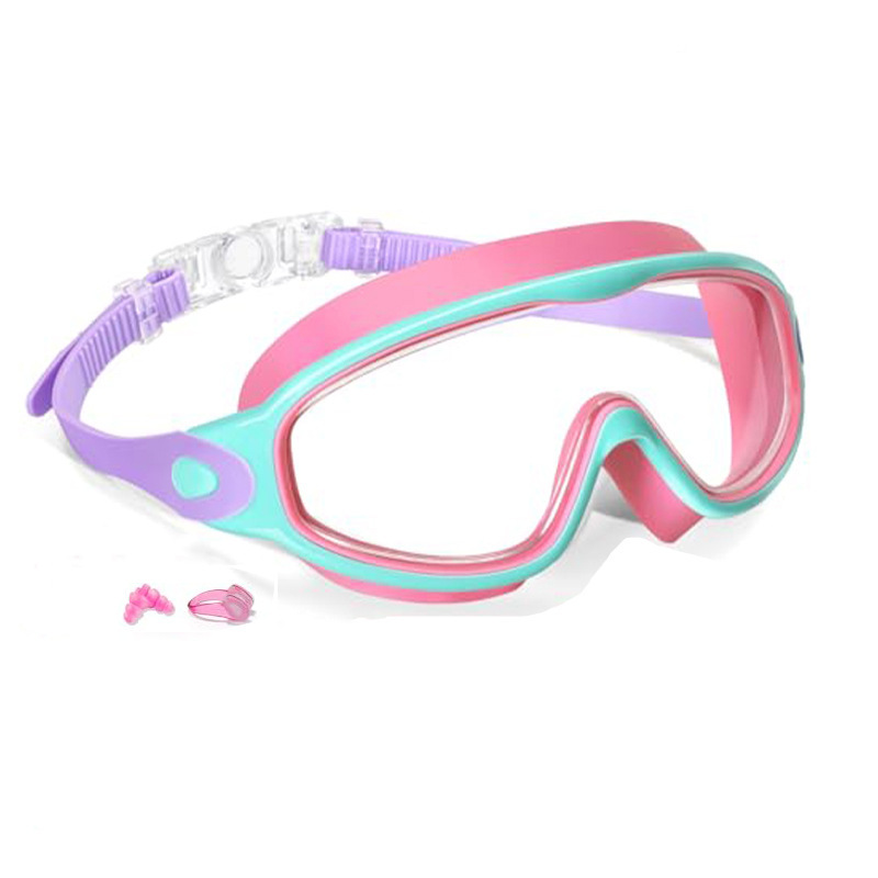 2100 핑크 그린 투명 [노즈클립 귀마개 + 박스]