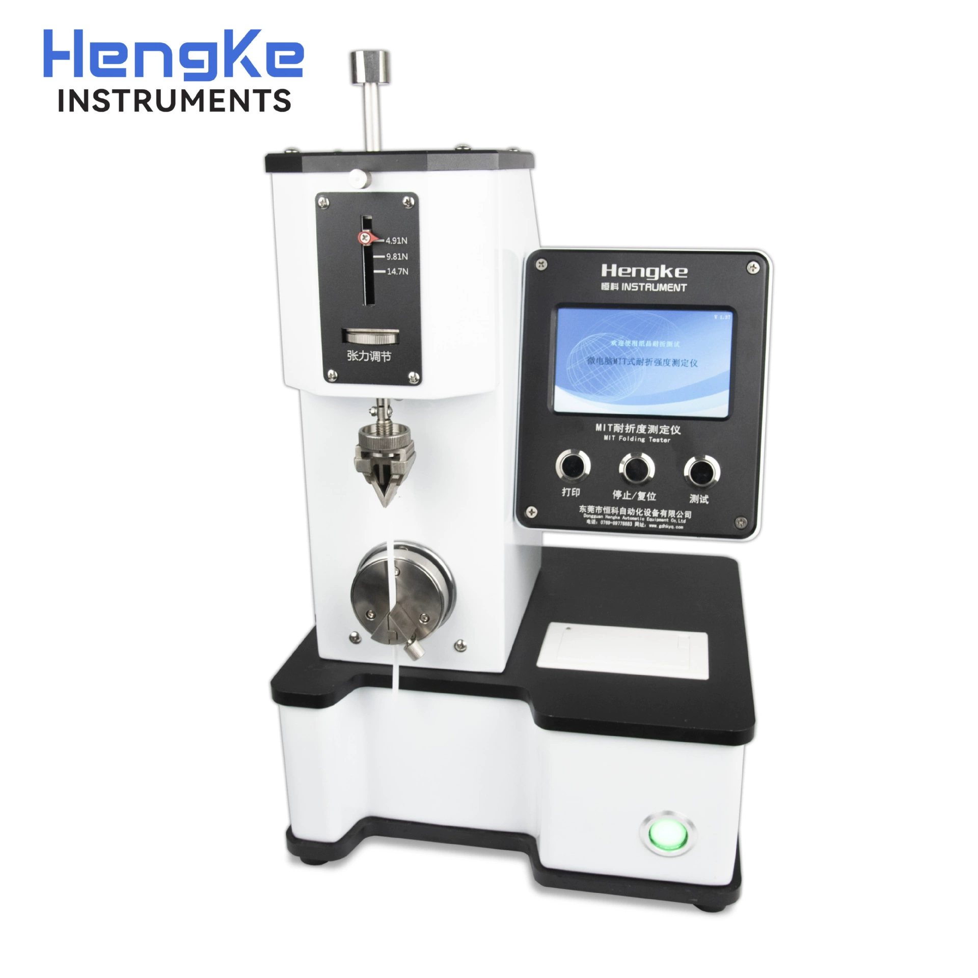 Тестер алюминиевой фольги тестера прочности на изгиб картона тестера МИТ микрокомпьютера бумажный складывая