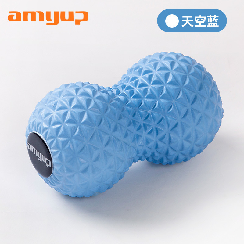 ピーナッツボールマッサージボール運動リラックス頚椎足底経絡筋膜球フィットネスヨガ用品ヨガボール|undefined