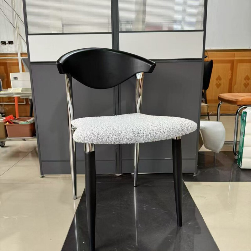 北欧复古餐椅设计师实木椅子中古单椅书桌椅家用餐桌椅子网红餐椅|undefined