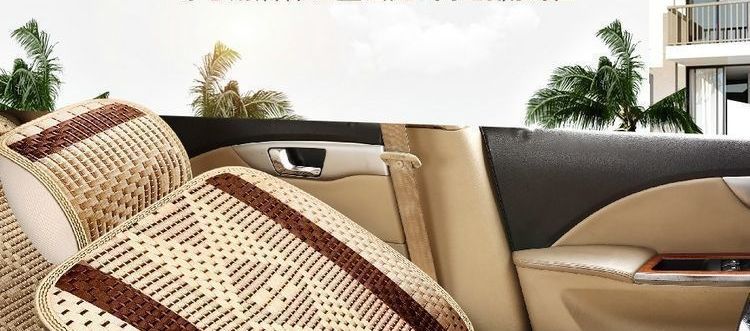 Summer five-seater breathable all-season applicable seven-seater ice silk car seat cushion, summer single-seater special car seat cover, full coverage