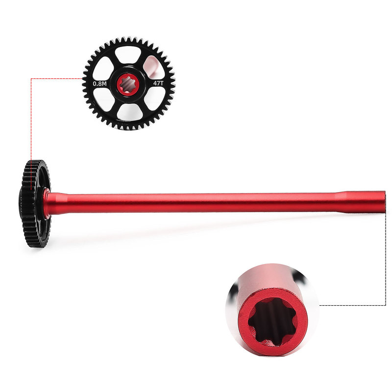 Traxxas Mini Max # 10755 10756 Mini Small X Aluminum Alloy Medium Transmission + 45t Steel Teeth W276 Traxxas Mini Max # 10755 10756 Mini Small X Aluminum Alloy Medium Transmission + 45t Steel Teeth W276