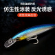 5 Colors Shallow Diving Minnow Lures Sinking Hard Plastic Baits Fresh Water Bass Swimbait Tackle Gear