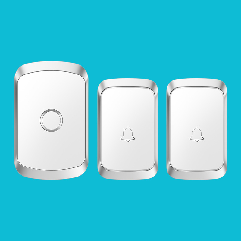 门铃家用无线超远距离二拖一入户门钟老人呼叫器防盗门电子遥控铃