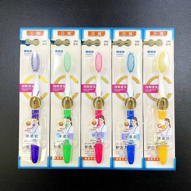 46 tipos de cepillo de dientes - 2 cepillo de dientes de pelo suave para adultos de alta calidad estudiantes decoración doméstica Yiwu pequeños productos básicos al por mayor