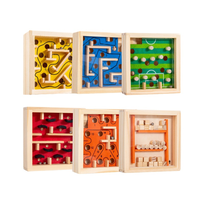 Laberinto Walking Bead Kindergarten Gifts Estudiantes de primaria Niños pequeños Desarrollo de inteligencia de cerebro Entrenamiento de concentración Juguetes educativos