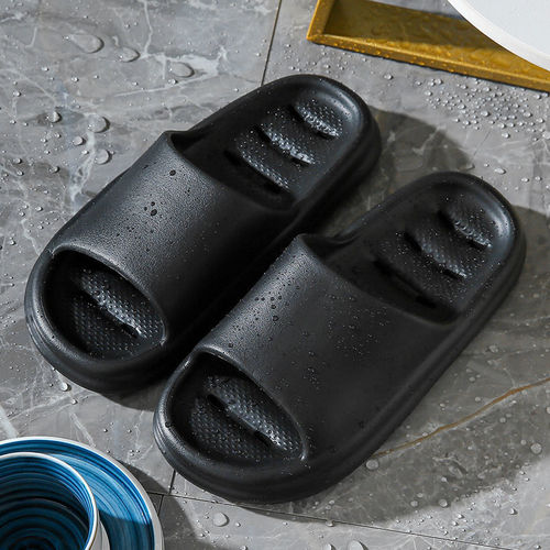 New Bathroom Slippers Summer Slippery Feeling Leakage Quick-drying Indoor Slippers Home Sandal Slippers First-hand Wholesale