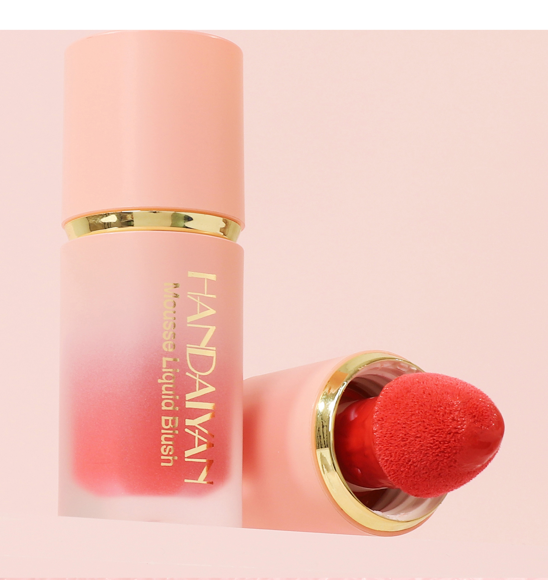 Cross-border liquid blush Contouring HANDAIYAN Natural Modification Easy to color matte Blush Liquid Blush Blush undefined