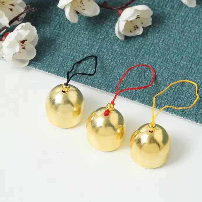 Dekorativa vindspel i koppar med hammare för diy trädgård_voghion.com