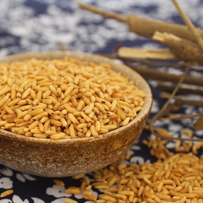 Fried Rice Tea Zhongxiang Hubei Jingmen Rice Tea Rice Tea Xuantianmen Rice Tea Brown Rice Tea Soaked in Water for Drinking Meal Rice