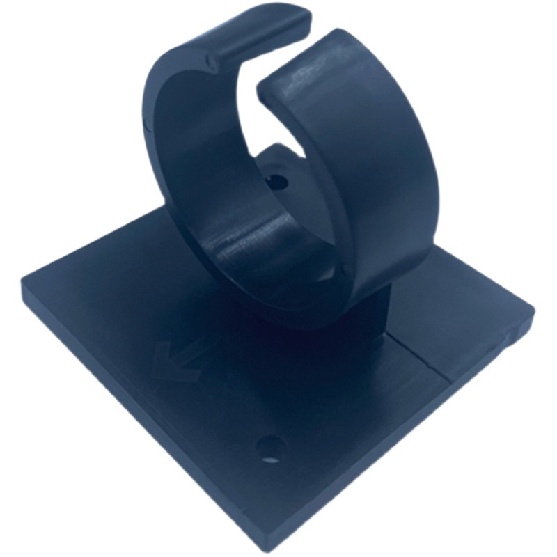 Negro fijo pequeño micrófono hebilla adhesivo cuadrado adhesivo en forma de corazón Pequeño clip de micrófono inalámbrico para el hogar