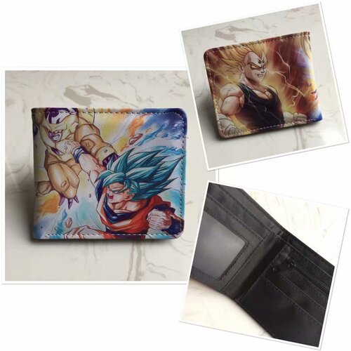 Japanese anime series Dragon Ball short PU leather 20% off student wallet wallet Dragon Ball coin purse