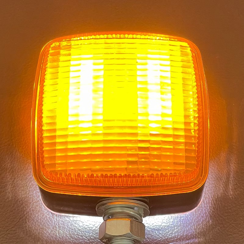 Forklift Turn Signal Led Front Light Heli Hangzhou Lonking 12V24V Double-Sided Square Steering Front Width Assembly