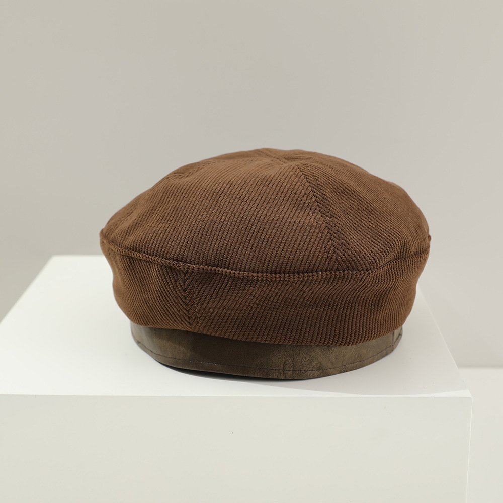 Boina de niñas moda coreana para niños gorra de pato gorra de jardín de infantes primavera / otoño / invierno caliente a prueba de viento