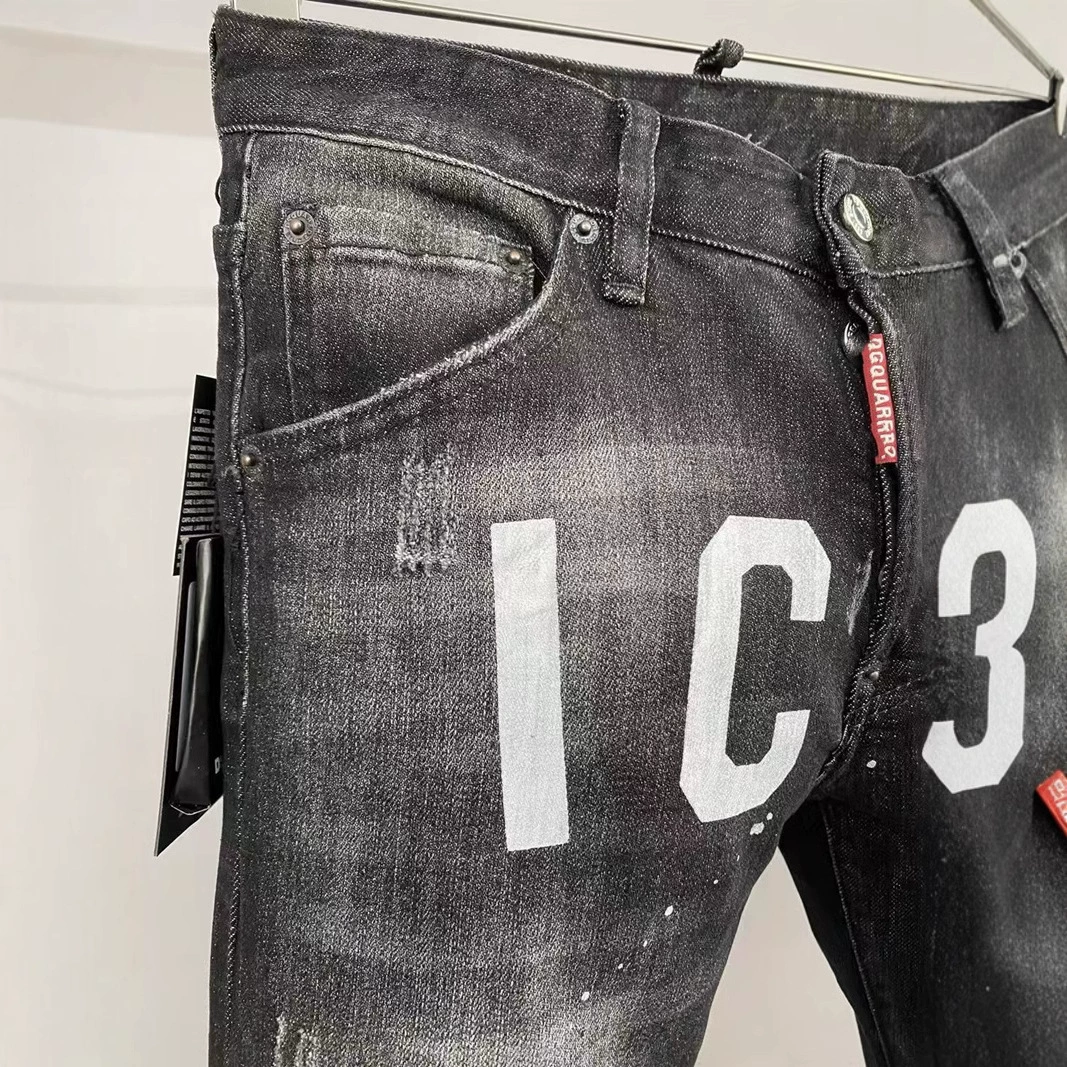(跨境贸易) краска, джинсы, джинсовые брюки, европейский стиль