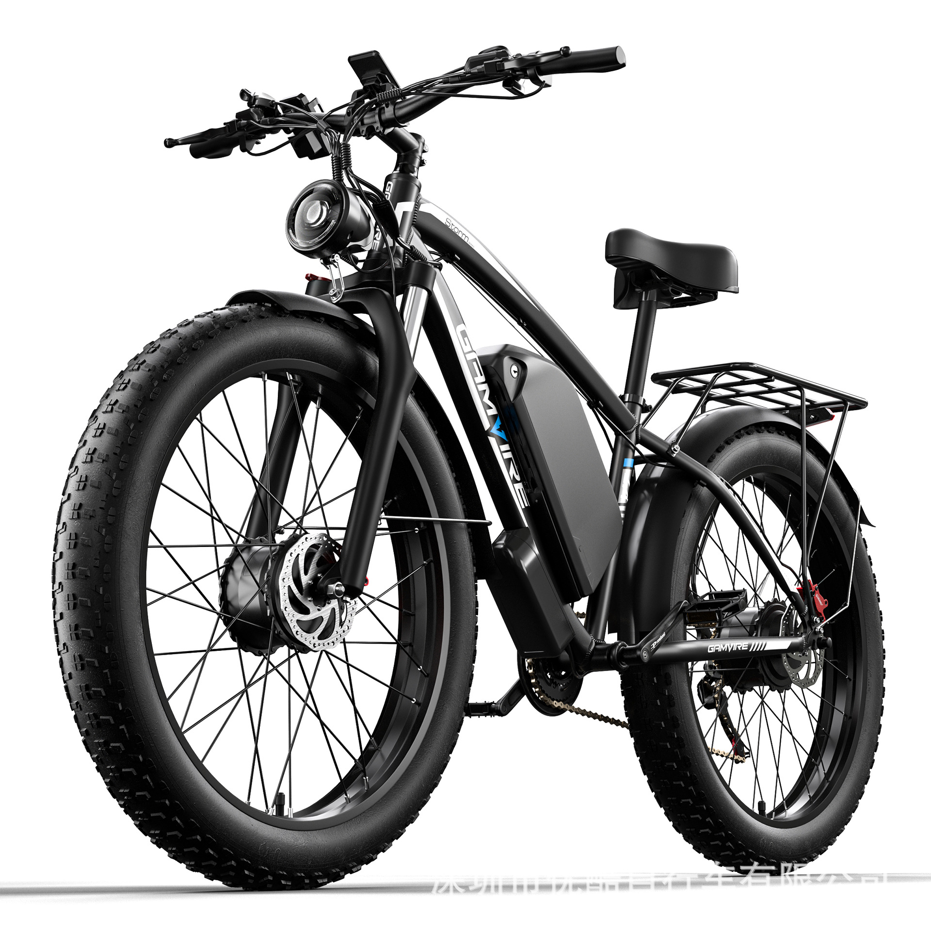 Source Manufacturer New High-Power Electric Mountain Bike Aluminum Alloy Electric Vehicle Speed 65Km/H Cross-Border Dropshipping