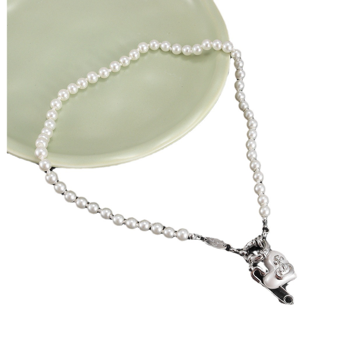 Empress Dowager Xi, Pearl Pin, Love Necklace, Saturn Pendant, Light Luxury, Small Popular, High end, Sweet and Cool_ipsvogv.com