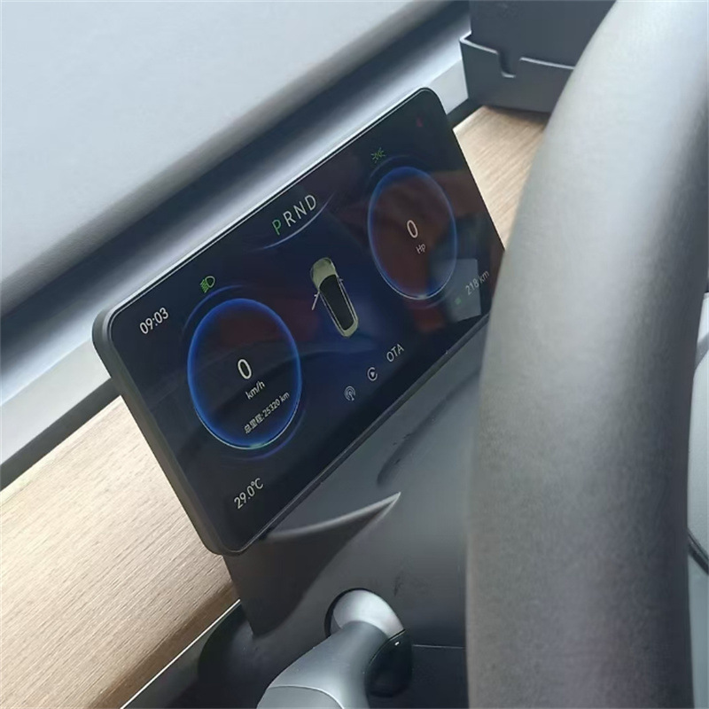 (2개) TESLA MODEL3 Y WIRELESS CARPLAY HUAWEI HICAR에 적합한 6.25인치 LCD 계기판 |