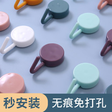 挂钩免打孔无痕北欧风创意厨房门后浴室衣服强力粘胶强力无痕