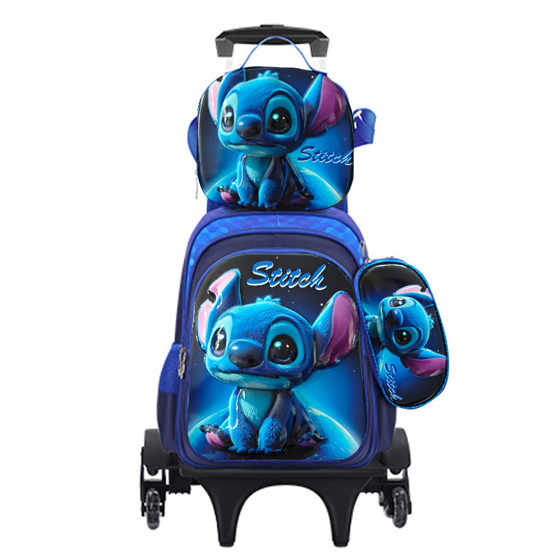 Fábrica directa transfronteriza nueva serie de montaña y mar de dibujos animados de tres piezas paquete de bolsas de 2 / 6 rodadas