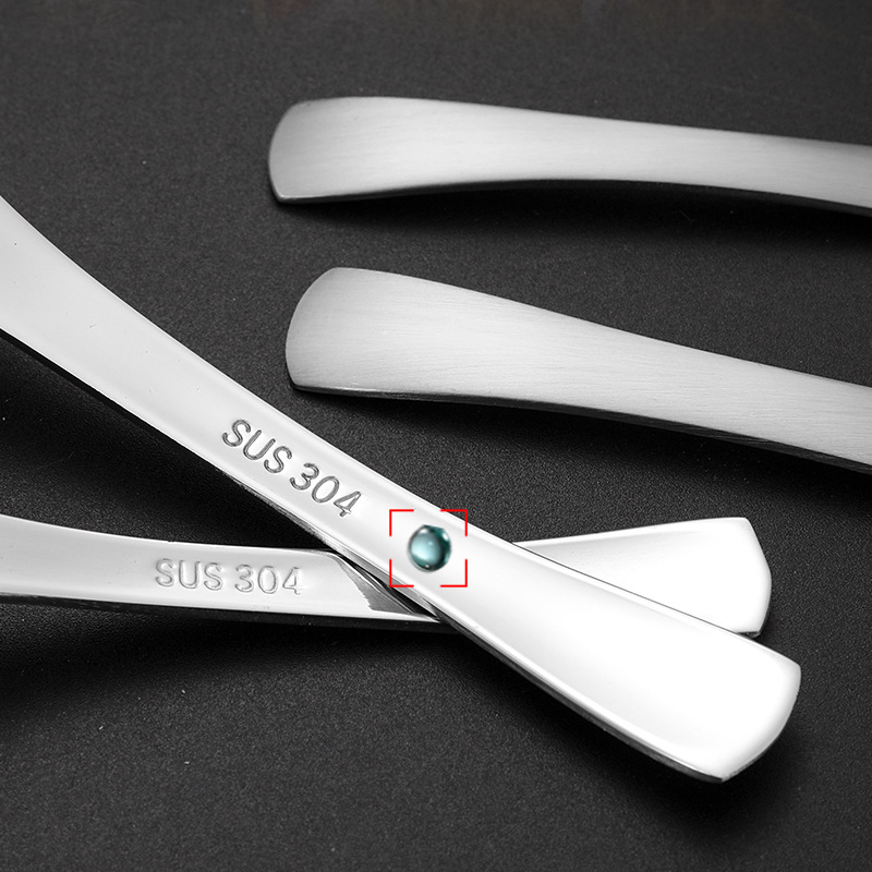 304 cucharas de acero inoxidable palillos cucharas caseras cucharas de comida cucharas de postres cucharas cucharas de hotel cucharas de palacio cucharas