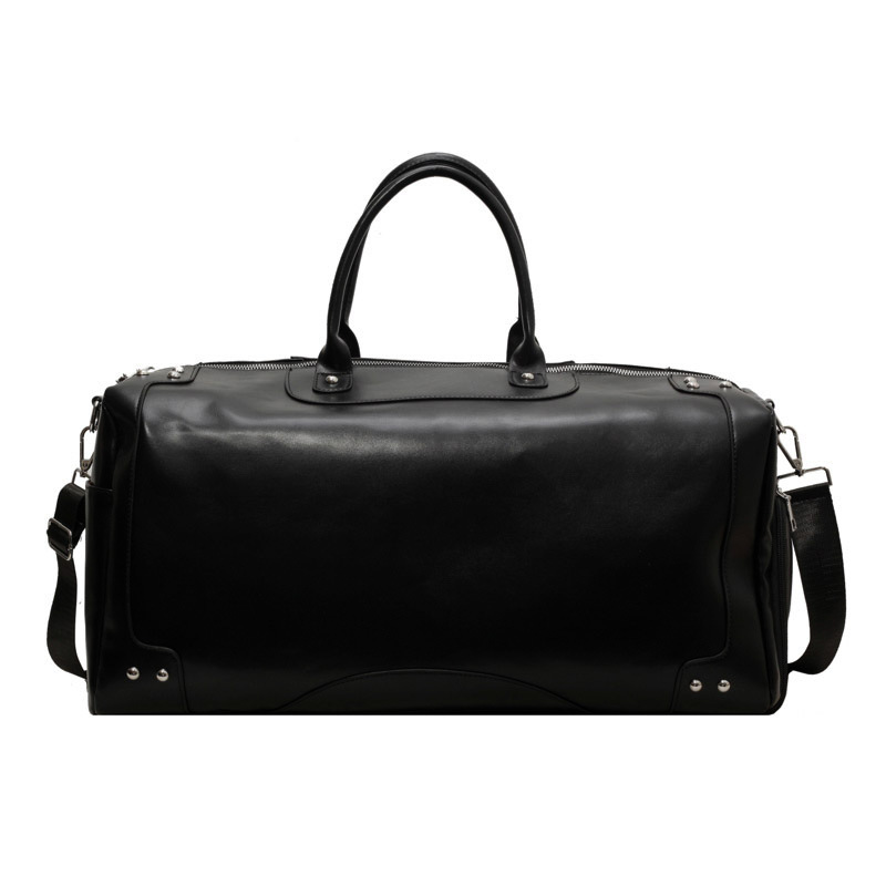 Großvolumige Reisetasche aus PU für Kurztrips, tragbares Gepäck für Schwangerschaft und Unterkunft, zum Tragen über der Schulter oder in der Hand, große Tasche für_voghion.com