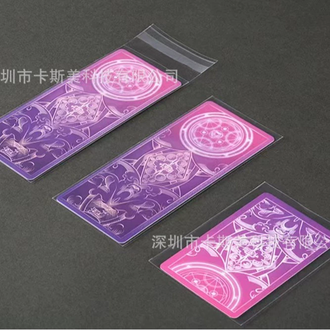 Ye Luo Li Card Card Protector Card Защитный чехол оптовая продажа плоский рот 20 проволоки HD сверхпрозрачная пленка для хранения