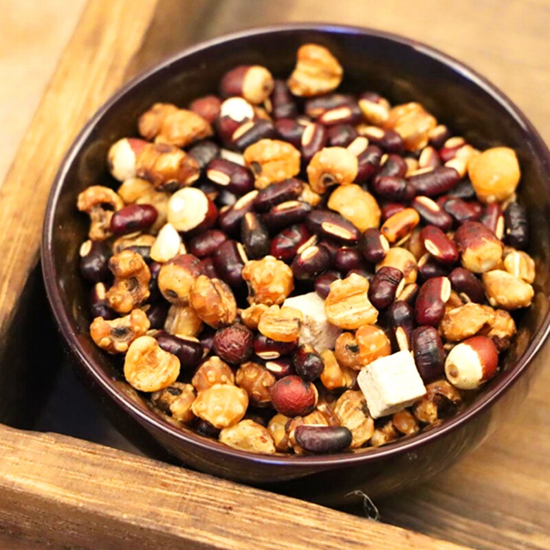 三蒸三晒炒熟赤小豆芡实薏米芡实祛茯苓湿茶代发批发大货|undefined