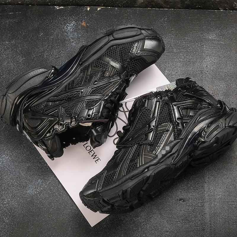 Foreign Trade High Quality Sneakers Paris 7Th Generation Men's and Women's Heightening Thick-Soled Retro Couple's Dad Shoes