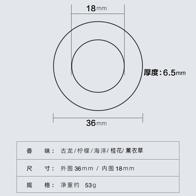 車の噴出口の環状の香りの切れの香水の車のアロマスティックの補充は芯のエアコンの固体のクリームの切れを交換します。|undefined