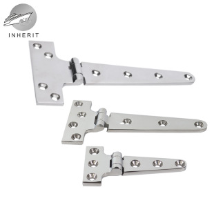 316 stainless steel 152*75*4.5T shaped hinge 100*54*4.8/200 cast cabinet glass door hinge