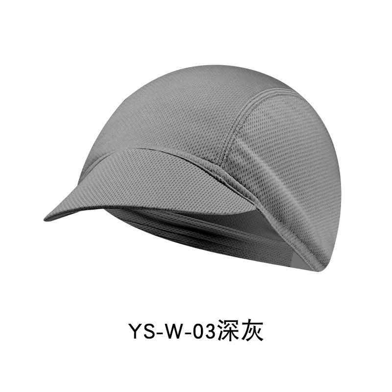 Cubierta de tapa de equitación transfronteriza Tapa de protección solar transpirable gorra deportiva poliéster absorbente de sudor sombrero para el sol cubierta de la bicicleta tapa del pañuelo
