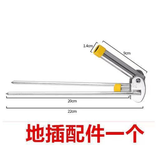 Manufacturer Direct Supply Stainless Steel Fishing Rod Support, New Model Anti-Slip Fishing Rod Stand, Fishing Rod Base Ground Insert Stand