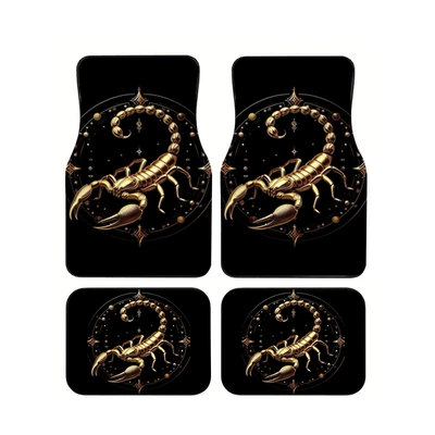 easy to clean, universal floor – Avtomobil döşəmə paspasları - 427-car-floor-mat-6-3344cmtwo-piece-set