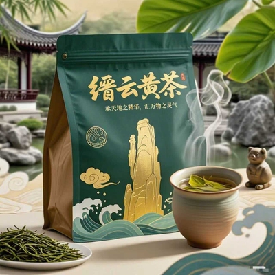 Желтый чай Jinyun, 5 новых сортов чая, мастер зеленого чая, дикий чай ручной работы, обжаренные молодые бутоны, упакованный чай наследия