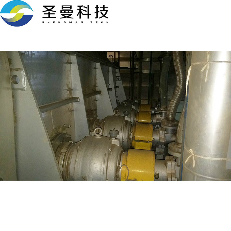 石墨精矿空心双桨叶干燥机KJG-200传导空心浆叶烘干冷却系统污泥