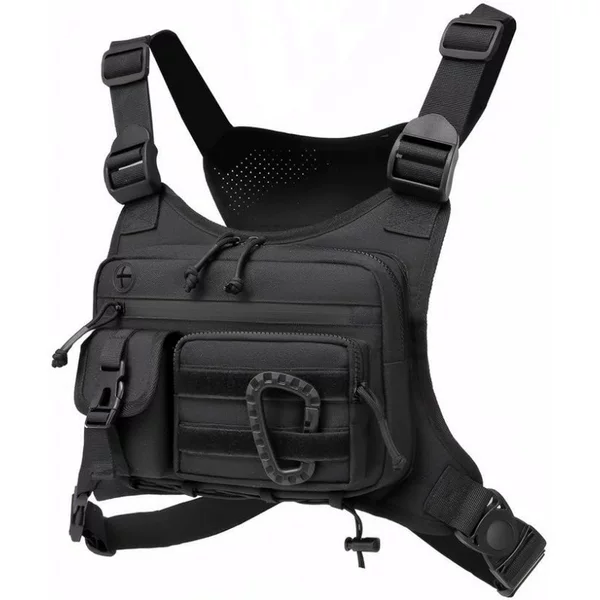 Amazon Cross-Border Outdoor Travel Chest Bag Outdoor Tactical Chest Bag Camouflage Running Sports Chest Bag Men's Chest Bag