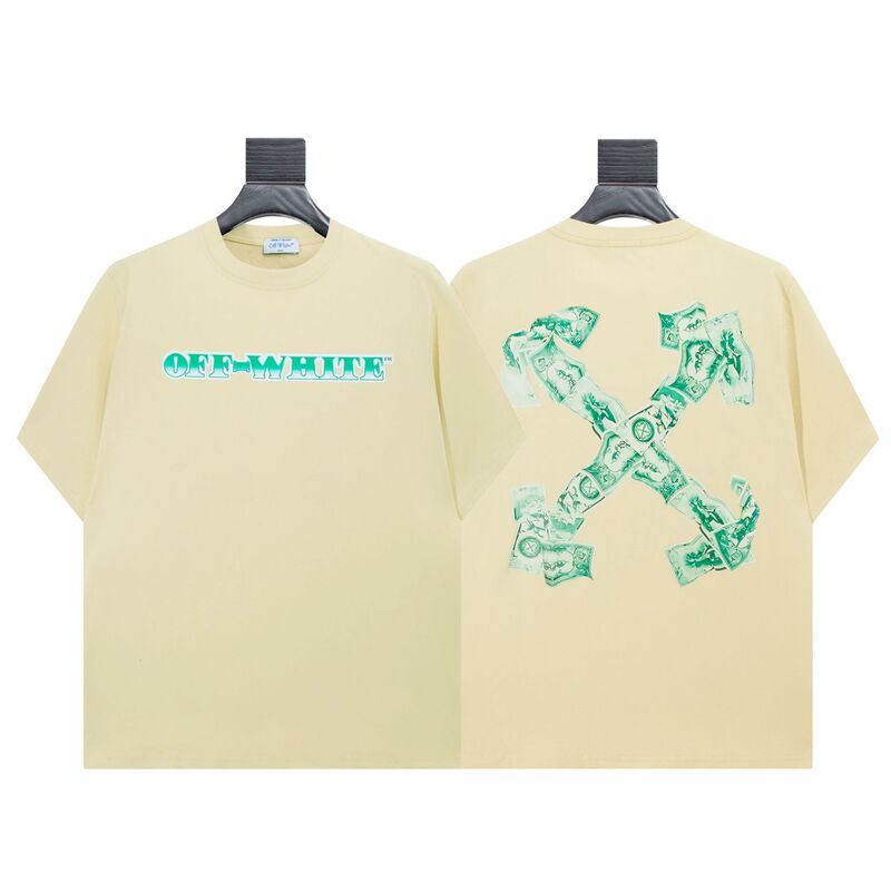 トレンディな漫画落書き油絵矢印半袖男性と女性ルーズカップル OFW 純綿半袖 Tシャツ夏 mk ゼブラ|undefined