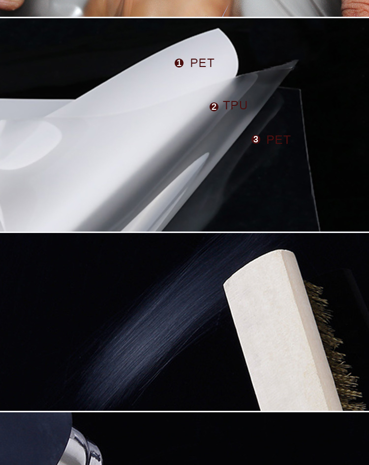 Tpu Matte Black Matte Car Wrap Ppf Paint Protection Film Anti-Stain Self-Healing Coating Matte Color Changing Film