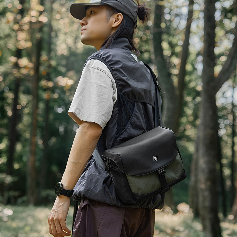 MOYI Cross-border Trendy Brand Camera Bag Photography Bag SLR Single-shoulder Retro Crossing Bag Canon Storage Bag Carrying Bag