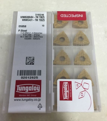 泰珂洛车刀片 加工钢件WNMG080412-THS T9125全新泰珂洛刀片