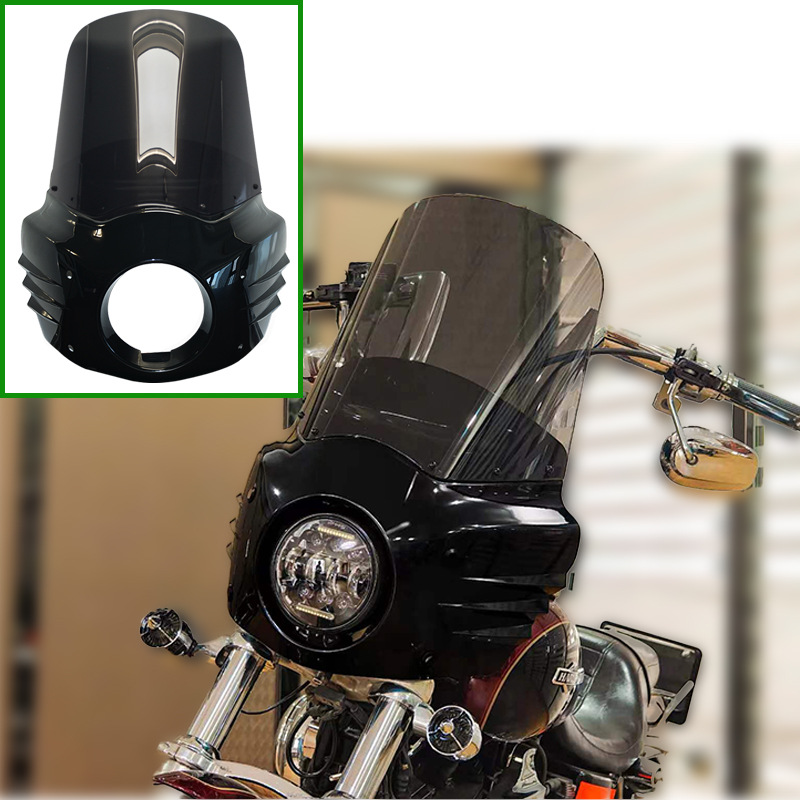Suitable for Harley Sportsters, Softails, and Dyna Road Shark Head Covers, Available in Multiple Heights and Colors
