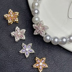 五芒星手作り diy14k クリスタルブレスレットブレスレットオリジナルジュエリーアクセサリーダイヤモンド高色保持ビーズ