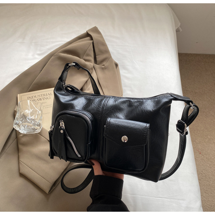Borsa a spalla donna, borsa tote retro versatile ed elegante_voghion.com